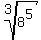 root%283%2C8%5E5%29