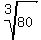 root%283%2C80%29