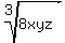 root%283%2C8xyz%29