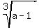root%283%2Ca-1%29