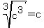 root%283%2Cc%5E3%29=c