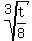 root%283%2Ct%2F8%29