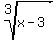 root%283%2Cx-3%29