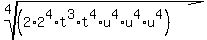 root%284%2C%282%2A2%5E4%2At%5E3%2At%5E4%2Au%5E4%2Au%5E4%2Au%5E4%29%29