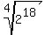 root%284%2C2%5E18%29