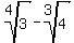 root%284%2C3%29+-+root%283%2C4%29