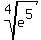 root%284%2Ce%5E5%29