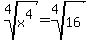 root%284%2Cx%5E4%29+=+root%284%2C16%29