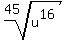 root%2845%2Cu%5E16%29