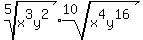 root%285%2C+x%5E3y%5E2%29%2Aroot%2810%2C+x%5E4y%5E16%29