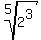 root%285%2C2%5E3%29