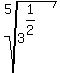 root%285%2C3%5E%281%2F2%29%5E%22%22%29