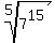 root%285%2C7%5E15%29
