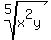 root%285%2Cx%5E2y%29