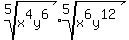 root%285%2Cx%5E4y%5E6%29%2Aroot%285%2Cx%5E6y%5E12%29