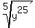 root%285%2Cy%5E25%29