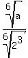 root%286%2C+a%29%2Froot%286%2C+2%5E3%29