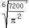 root%286%2C7200%2Fpi%5E2%29