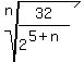 root%28n%2C+32%2F2%5E%285%2Bn%29%29