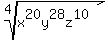 root+%284%2C+x%5E20y%5E28z%5E10%29