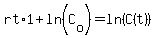 rt%2A1%2Bln%28C%5Bo%5D%29=ln%28C%28t%29%29