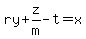 ry%2Bz%2Fm-t=x