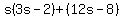 s%283s-2%29%2B%2812s-8%29
