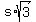 s%2Asqrt%283%29