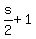 s%2F2%2B1