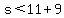 s%3C11%2B9