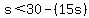 s%3C30-%2815s%29