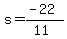 s=%28-22%29%2F%2811%29