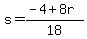 s=%28-4%2B8r%29%2F18