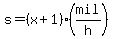 s=%28x+%2B+1%29%28mil%2Fh%29