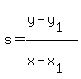 s=%28y-y%5B1%5D%29%2F%28x-x%5B1%5D%29