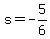 s=-5%2F6