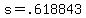 s=.618843