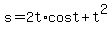 s=2t%2Acost%2Bt%5E2