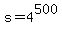 s=4%5E500