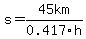 s=45km%2F0.417h