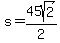 s=45sqrt%282%29%2F2