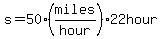 s=50%28miles%2Fhour%2922hour