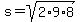 s=sqrt%282%2A9%2A8%29