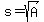 s=sqrt%28A%29