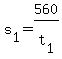 s%5B1%5D+=+560%2Ft%5B1%5D
