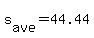 s%5Bave%5D+=+44.44