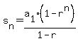 s%5Bn%5D+=+a%5B1%5D%2A%281-r%5En%29%2F%281-r%29