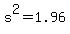 s%5E2=1.96