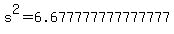 s%5E2=6.677777777777777