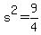 s%5E2=9%2F4